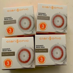 4PK Clarisonic Radiant Replacement Brush